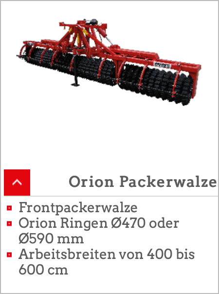 Orion Packerwalze